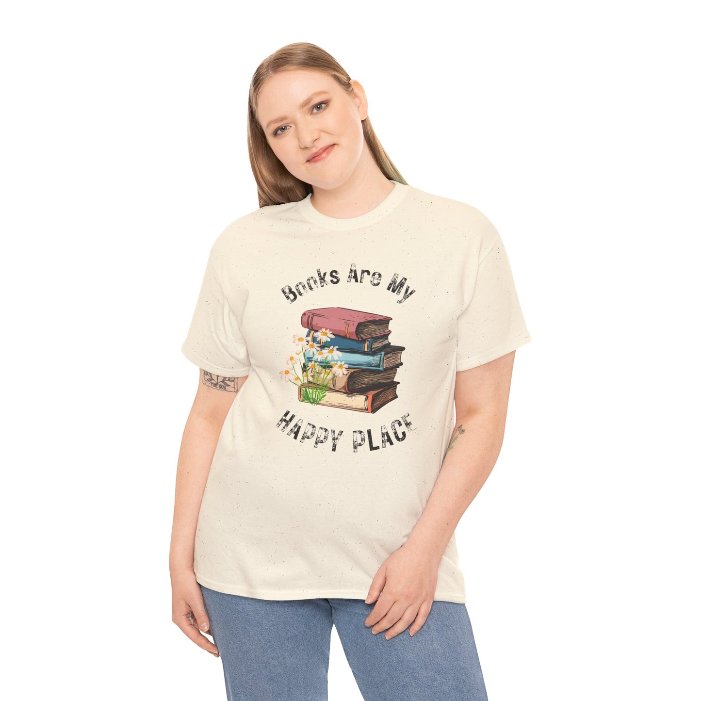 Books Are My Happy Place T-shirt
