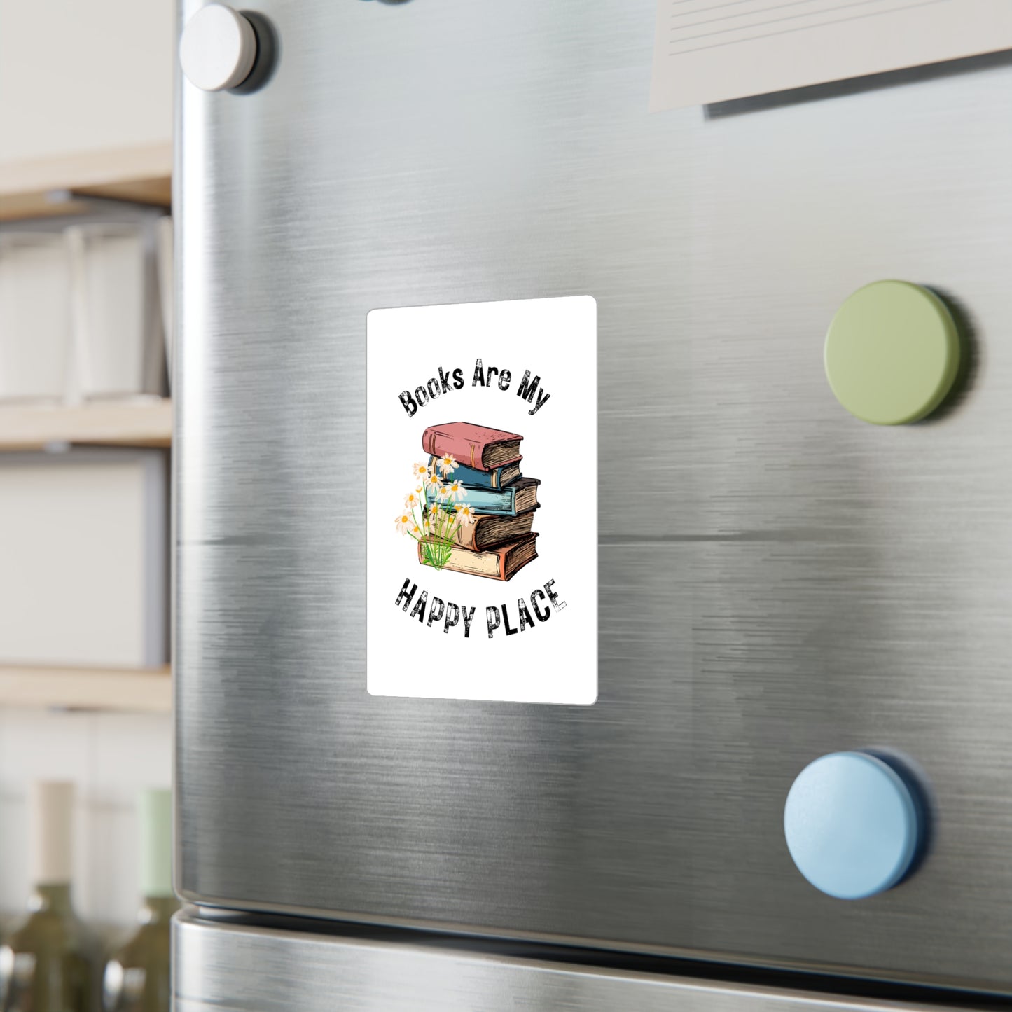 Books Are My Happy Place Vinyl Decals