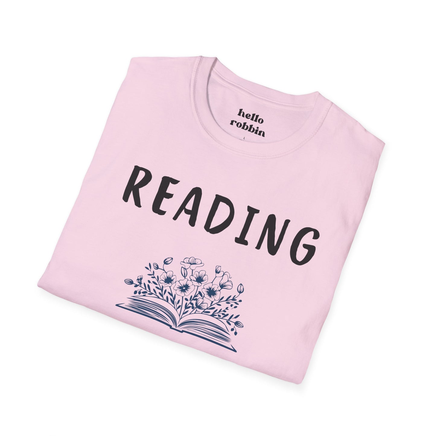 Reading Do Not Disturb T-Shirt | Softstyle Tee for Book Lovers