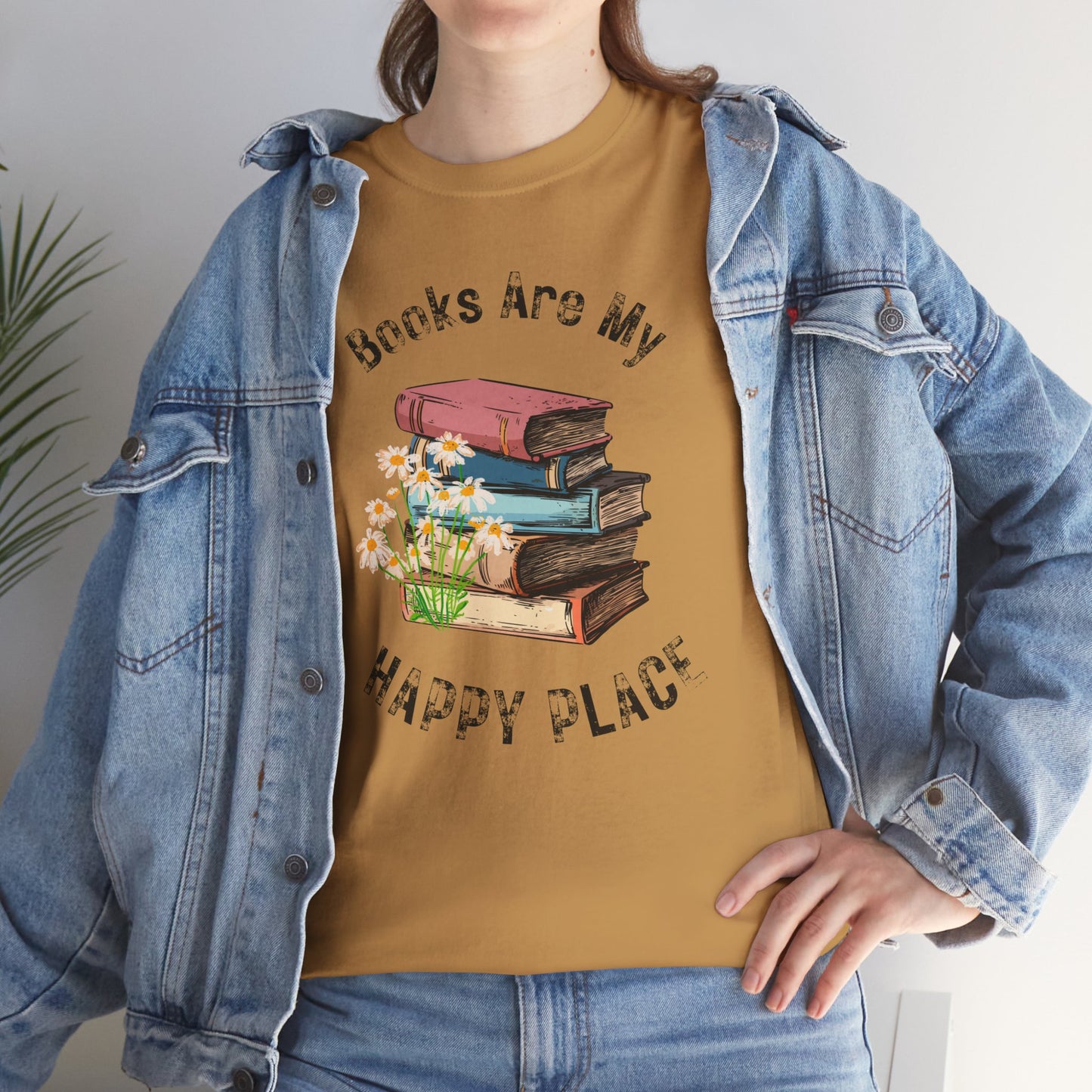 Books Are My Happy Place T-shirt