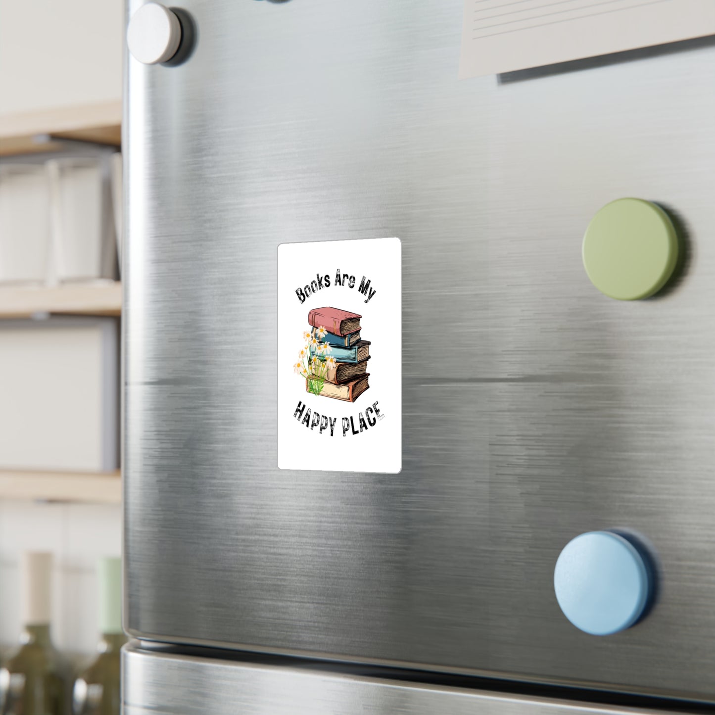 Books Are My Happy Place Vinyl Decals