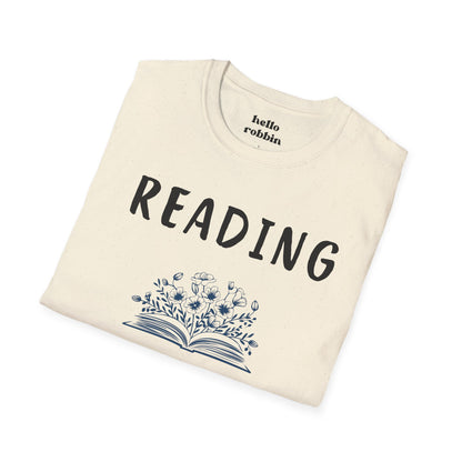 Reading Do Not Disturb T-Shirt | Softstyle Tee for Book Lovers